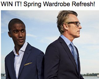 Spring Wardrobe Refresh Sweepstakes
