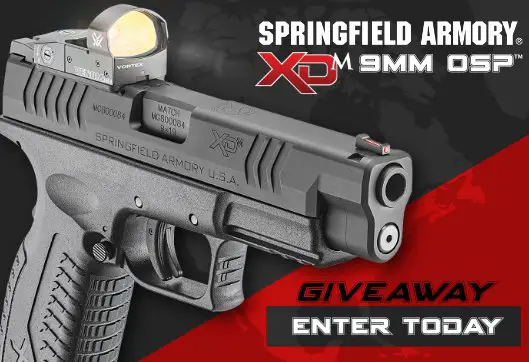Springfield XDM OSP Pistol Giveaway