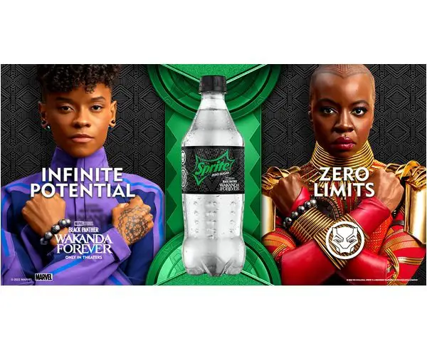 Sprite Zero Sugar Black Panther Sweepstakes - Win Movie Tickets, Drinks and Popcorn