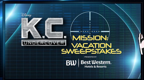 Spy on this Sweepstakes and win a K.C Undercover Mission Vacation!
