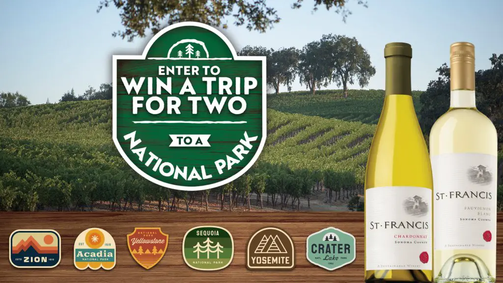 St. Francis Summer Sweepstakes – Win A Trip For 2 To A National Park