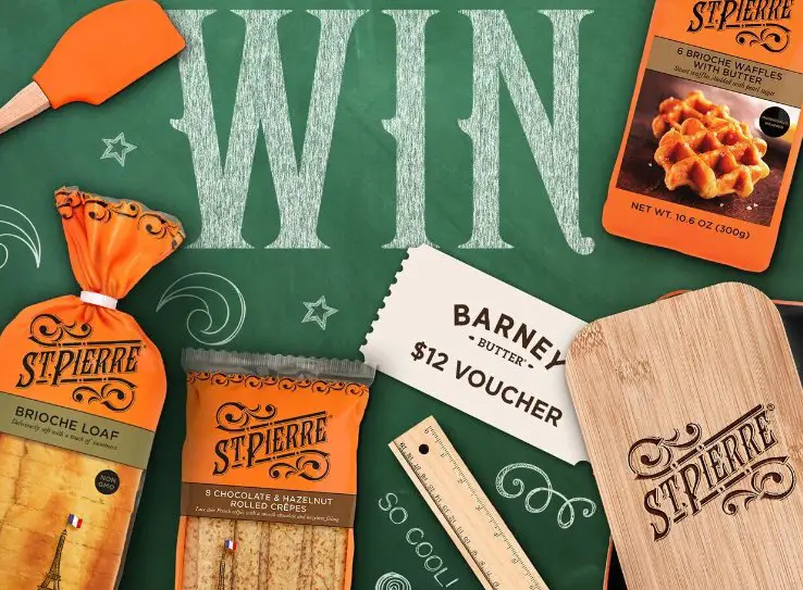 St Pierre x Barney Butter Back to School Giveaway {3 Winners}