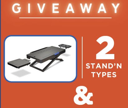 Stand n Type: Free Standing Desk