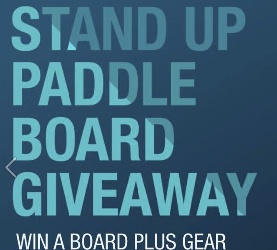 Stand Up Paddle Board Sweepstakes