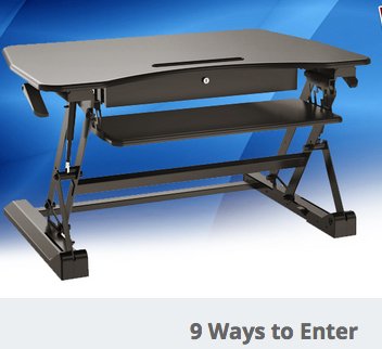 Standing Desk With Drawer Giveaway