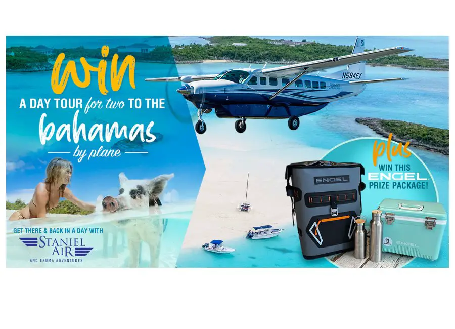 Staniel Air Staniel Cay Day Tour Sweepstakes - Win A Day Tour To Staniel Cay And More