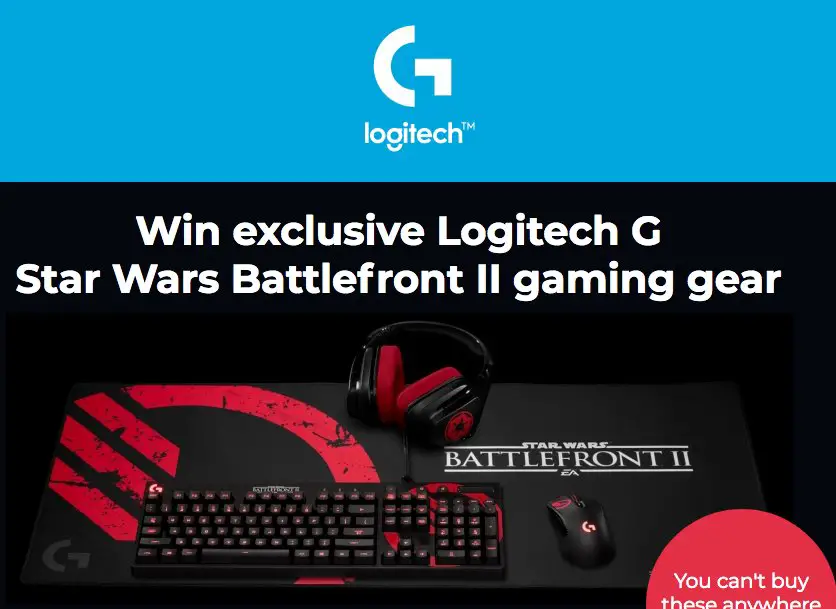 Star Wars Battlefront Ii Gaming Gear Sweepstakes