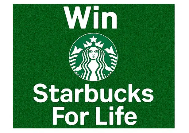 Starbucks For Life Sweepstakes – Win Starbucks For Life & More