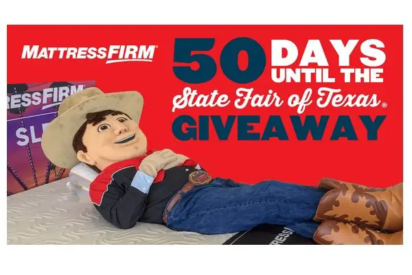 State Fair of Texas & Mattress Firm Giveaway - Win Mattresses, State Fair Passes and More