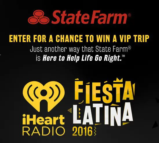 State Farm Fiesta Latina Sweepstakes!