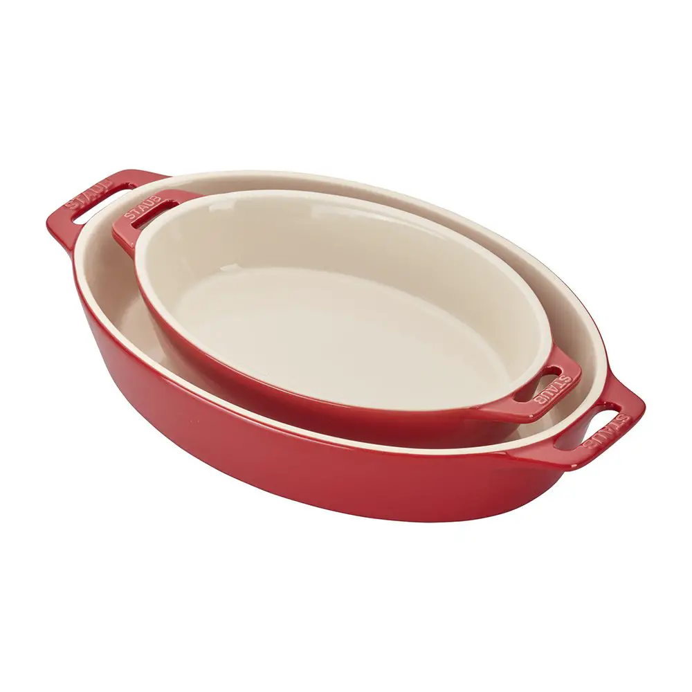 Staub Ceramic Oval Baking Dish Set Giveaway