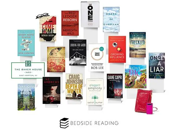 Stay in East Hampton NY with a Bedside Reading Bundle