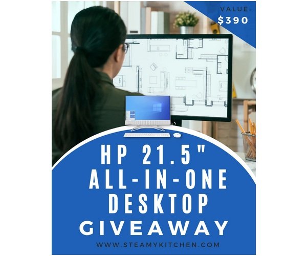 Steamy Kitchen HP Desktop Giveaway - Win an HP 21.5" All-in-One PC