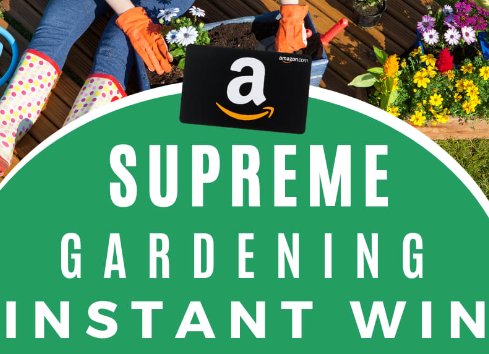 Steamy Kitchen Supreme Gardening Amazon Instant Win Game - Win A $100 Or $10 Amazon Gift Card