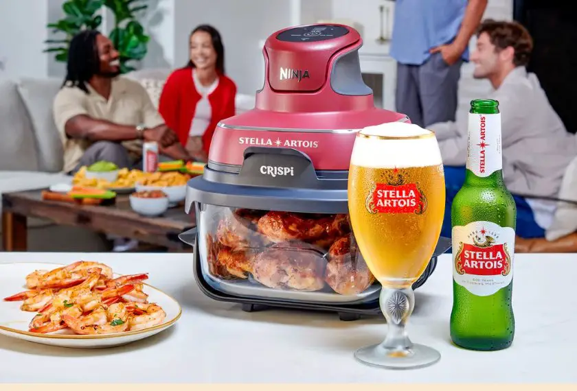 Stella Artois Ninja Kitchen Hosting Worth More 2026 Sweepstakes - Win a Ninja Crispi & a $320 prepaid card