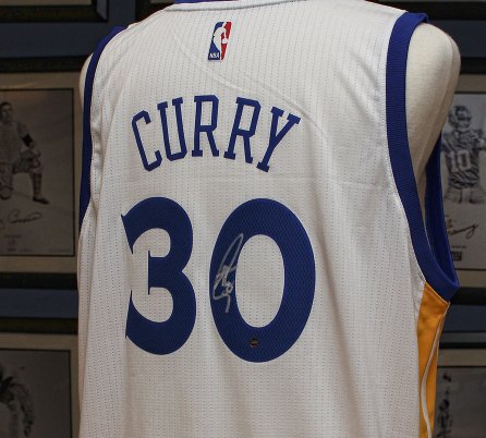 Stephen Curry Signed Jersey Giveaway