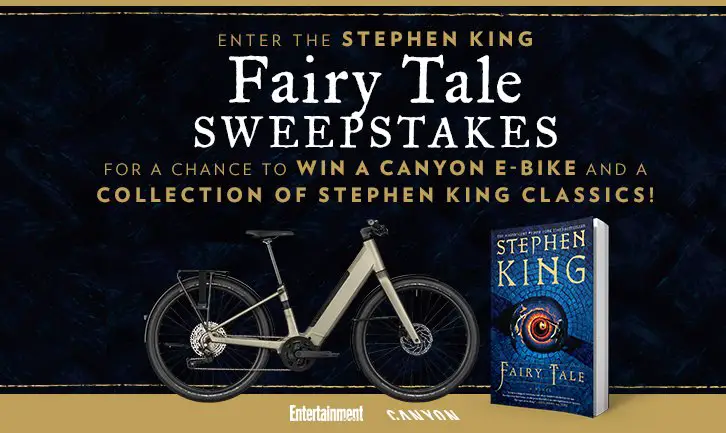 Stephen King Fairy Tale Sweepstakes - Enter For A Chance To Win A Canyon Bike & A Collection Of Stephen King Classics