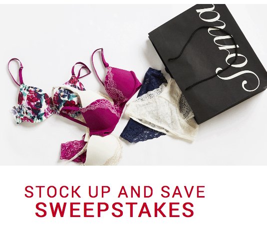 Stock Up and Save Sweepstakes