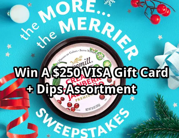 Stonemill Kitchens Dip and Gift Card Giveaway - Win A $250 Visa Gift Card + An Assortment of Stonemill Kitchens Dips