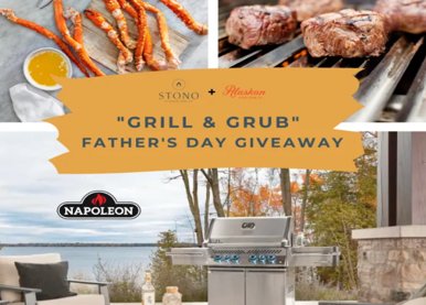 Stono Outdoor "Grill & Grub" Father's Day Giveaway - Win A Gas Grill, Crabs & Beef Worth $3,285