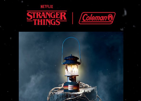 Stranger Things Coleman Lantern Sweepstakes - Win a limited-edition Stranger Things-inspired Coleman lantern