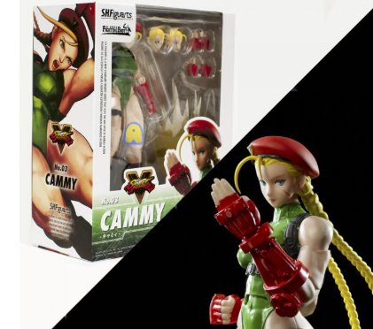 Street Fighter V Cammy S.H.Figuarts Figure