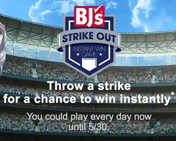 Strike Out Instant Win Game Sweepstakes