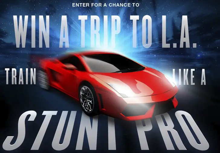 Stunt Training Sweepstakes