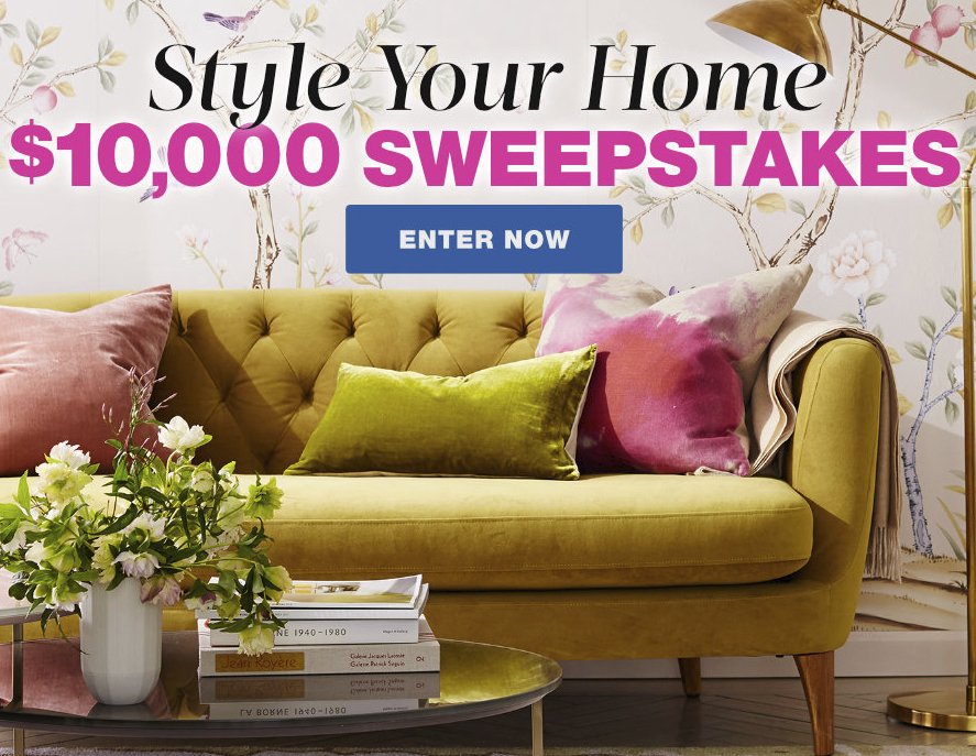 Style Your Home Sweepstakes