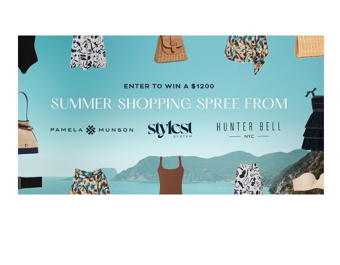 Stylest Summer Shopping Spree Giveaway - Win $1,200 Worth Of Gift Cards