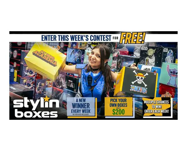 Stylin Boxes Weekly Giveaway - Win A Mystery Box