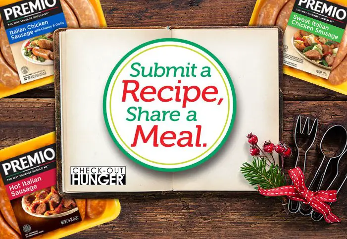 Submit a Recipe, Share a Meal - $1000!