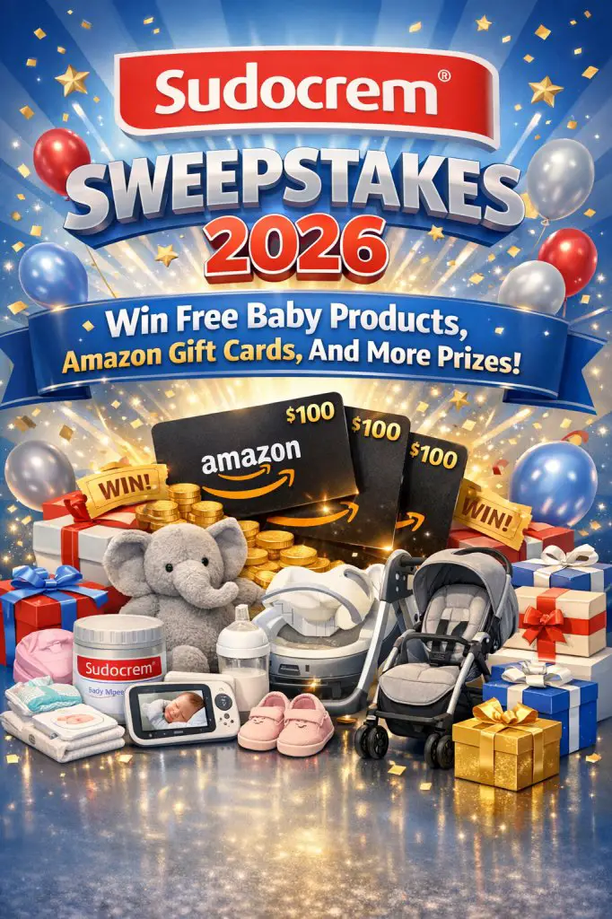 Sudocrem Sweepstakes 2026 - Win Free Baby Products, Amazon Gift Cards, And More Prizes