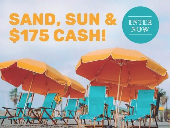 Summer $175 Cash Sweepstakes
