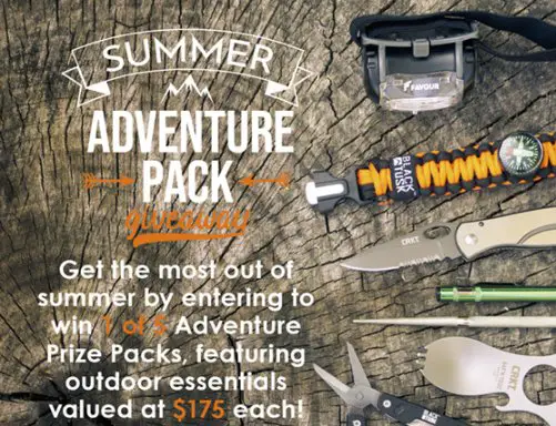 Summer Adventure Pack Contest