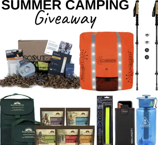 Summer Camping Package Giveaway
