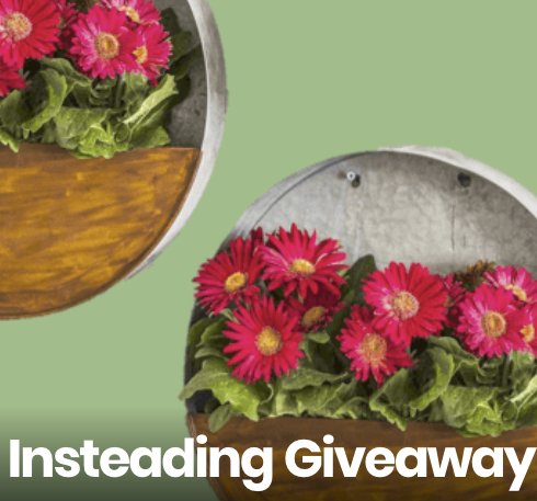 Summer Garden And Planter Set Giveaway