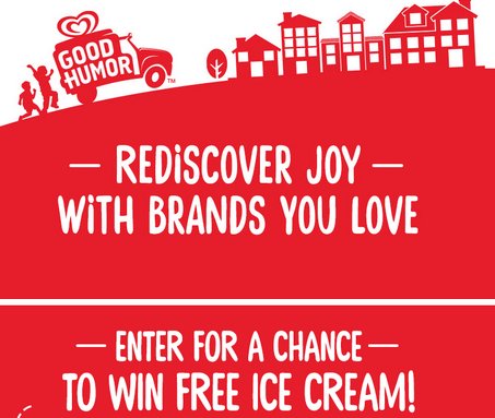 Summer Ice Cream Sweepstakes