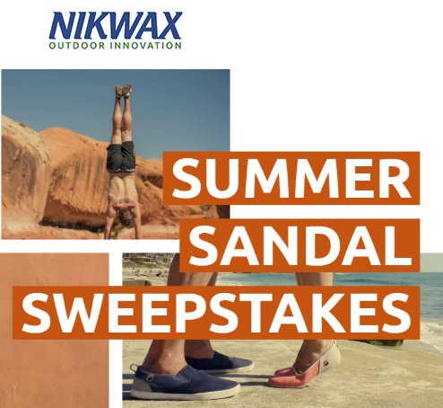 Summer Sandals Sweepstakes Week 1