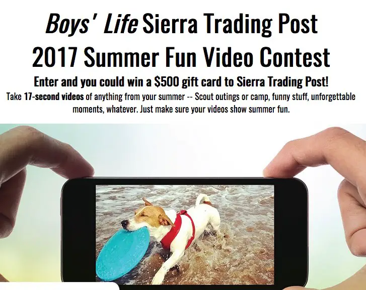 Summer Sierra Trading Post Contest