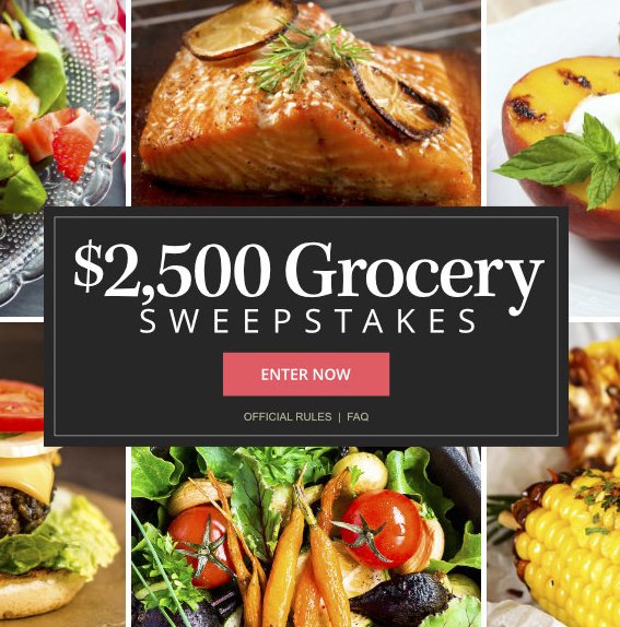 Summer Stock Up Sweepstakes