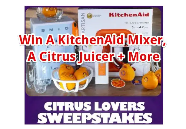 Sumo Citrus Lovers Sweepstakes – Win A KitchenAid Mixer, A Citrus Juicer + More