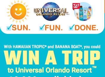 Sun. Fun. Done. 10,000 Winners