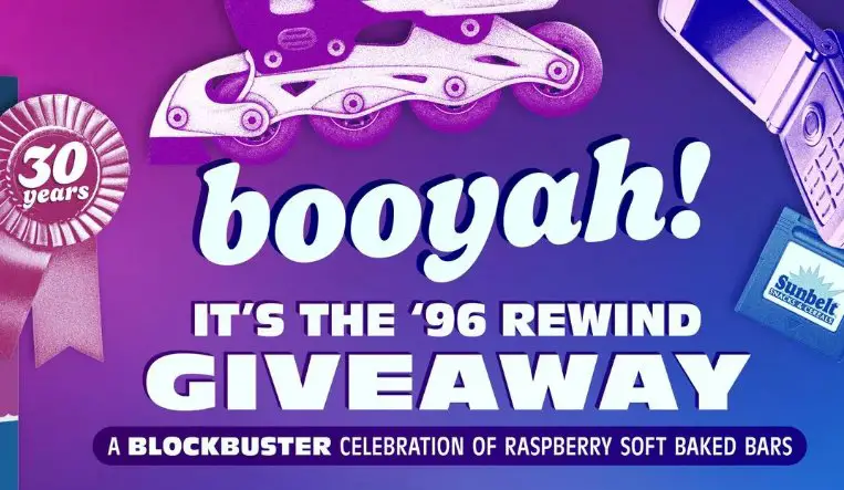 Sunbelt Bakery ‘96 Rewind Giveaway - Win a Mini Movie Projector, Popcorn Maker & More