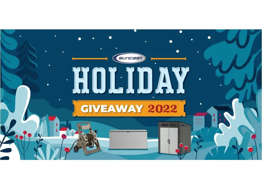 Suncast Holiday Giveaway - Storage Shed, Deck & More Up For Grabs