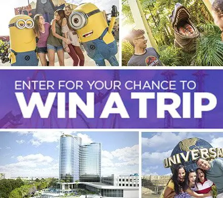 Sunny Universal Vacation Sweepstakes