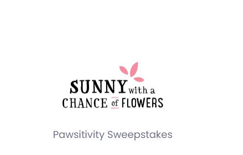 Sunny Wines “Pawsitivity” Sweepstakes - win a $200 prize pack for your dog