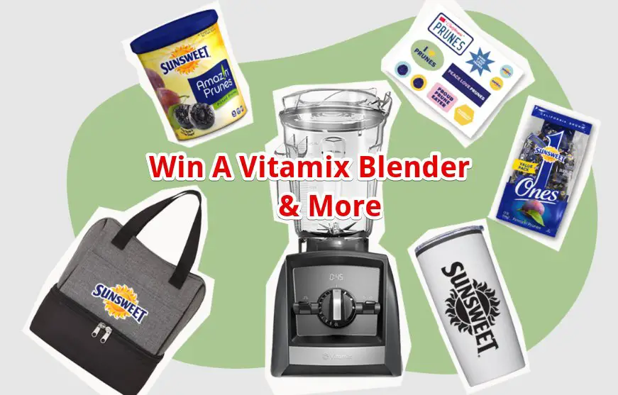 Sunsweet Flexitarian Sweepstakes - Win A Blender, Lunch Bag, Mug & Stickers