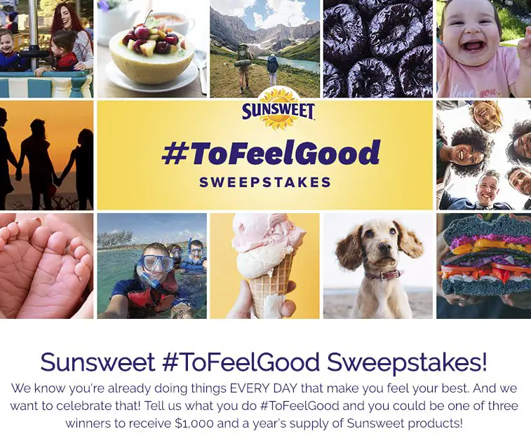 Sunsweet #ToFeelGood