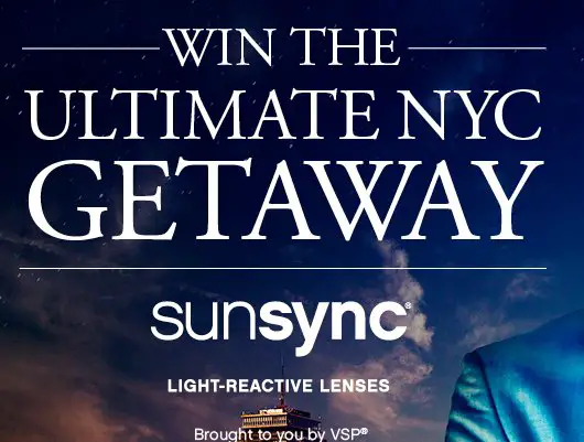 SunSync Ultimate NYC Getaway Sweepstakes